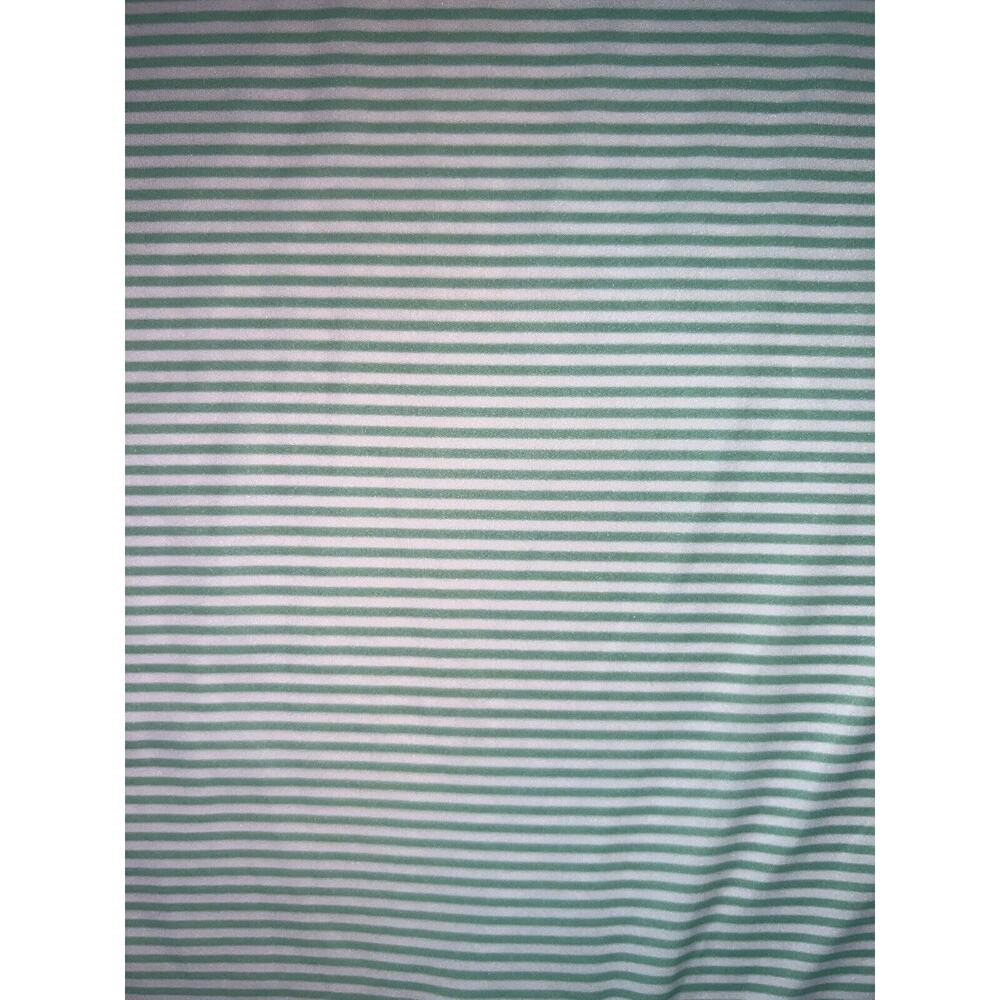 Straight Down Polo Shirt Men Size XXL Green Striped Performance Golf Embroidered - Picture 5 of 16